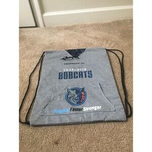 Charlotte Bobcats Drawstring Cinch Sack Bag Backpack NBA Basketball